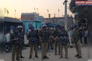 होली पर शांति व्यवस्था कायम रखने को सी ओ ने किया भ्रमण