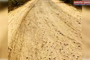 श्रीभूमि जिले के दुल्लभछड़ा–विद्यानगर–अनिपुर सड़क की दयनीय स्थिति से आमजन त्रस्त