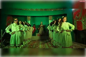 वार्षिकोत्सव में  सांस्कृतिक कार्यक्रम की प्रस्तुति देकर छात्रों ने मोहा मन