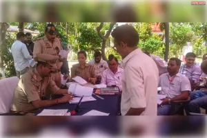 बाजार शुक्ल थाना प्रांगण में समाधान दिवस आयोजित