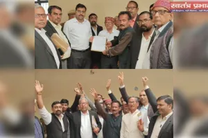 अधिवक्ता सुभाष चंद्र मिश्रा हत्याकांड पर उबाल, बार एसोसिएशन हर्रैया ने सौंपा ज्ञापन