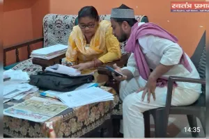 निस्तारण कार्य को लेकर सपा नेता ने दी जानकारी 