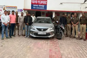 गोरखपुर :फर्जी जीएसटी अधिकारी बनकर 9.5 लाख की ठगी करने वाले दो शातिर गिरफ्तार, 