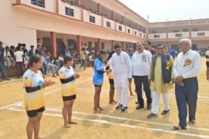 जिला खो-खो चैंपियनशिप का हुआ उद्घाटन