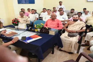 आगामी ईद एवं बीजपुर में होने वाले राम कथा को लेकर पीस कमेटी की बैठक संपन्न