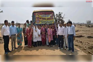 शिविर के पांचवें दिन जल संरक्षण एवं मृदा संरक्षण जागरूकता अभियान चला कर ग्रामीणों को किया गया जागरूक