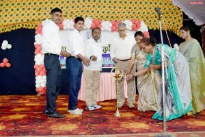 फ्लावर वैली पीपुल्स स्कूल का आठवां वार्षिकोत्सव धूमधाम से संपन्न