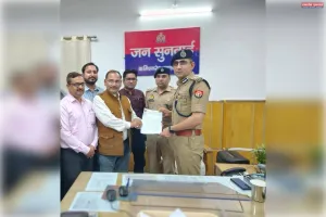 पुलिस कमिश्नर  से मिला इलेक्ट्रॉनिक मीडिया वेलफेयर क्लब