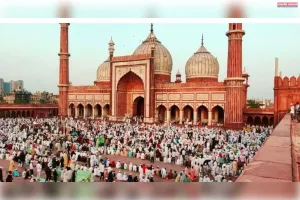 दिल्ली की जमा मस्जिद में अदा की गयी अलविदा जुमे की नमाज़