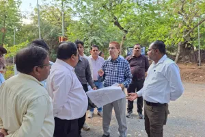 जिलाधिकारी ने सलखन फॉसिल्स पार्क का किया निरीक्षण, व्यवस्थाओं को सुदृढ करने के दिये निर्देश