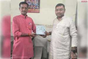 वरिष्ठ पत्रकार मिथिलेश त्रिपाठी बने भारतीय किसान यूनियन (भानु) के जिला मीडिया प्रभारी