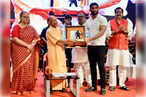 उत्तर मध्य रेलवे के अंतरराष्ट्रीय पहलवान जोंटी कुमार को मिला प्रतिष्ठित 'लक्ष्मण पुरस्कार'