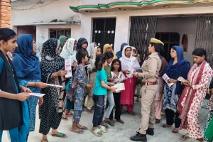 मिशन शक्ति अभियान 5.0 (द्वितीय चरण)’ के तहत आज नवाबगंज थाना पुलिस ने ग्राम पिपरी में महिलाओं और बालिकाओं के लिए एक विशेष जागरूकता शिविर का आयोजन 