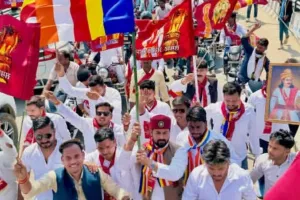 सम्राट अशोक की जयंती पर सड़कों पर उतरा अभूतपूर्व युवा जोश