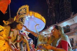 पूर्व चेयरमैन निशा बबलू सिंह ने किया प्रभु श्री राम का भव्य पूजन, शोभायात्रा का जोरदार स्वागत