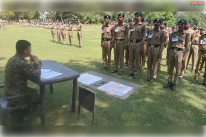 एनसीसी ‘बी’ प्रमाणपत्र की प्रायोगिक परीक्षा सम्पन्न