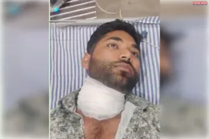 प्रयागराज में “मौत का मांझा” बना आफत, शादी से पहले युवक की गर्दन कटी बाल-बाल बची जान