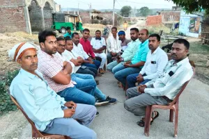 डॉ .भीमराव अंबेडकर युवा समिति नौडीहा ने किया  बैठक ,  कार्य क्रम को सफल बनाने के  उद्देश्य से लिए महत्वपूर्ण निर्णय