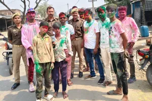 पुलिस-जन सहयोग की मिसाल: जटहां थाना क्षेत्र में शांतिपूर्ण माहौल में संपन्न हुआ होली पर्व