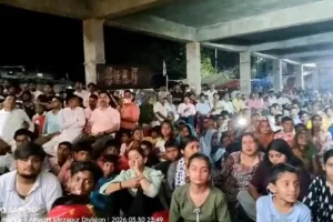 शिवद्वार मंदिर परिसर में श्री शंकर रामलीला समिति द्वारा आयोजित चार दिवसीय रामलीला का  समापन