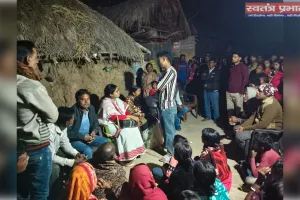 झामुमो केंद्रीय समिति सदस्या उपासना मरांडी ने, मृतक के परिवार से मिलकर जताई संवेदना