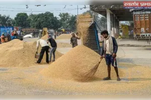 लक्ष्य से आगे निकली यूपी सरकार, 62.30 लाख मीट्रिक टन धान खरीदकर किसानों को दिए ₹14,886 करोड़