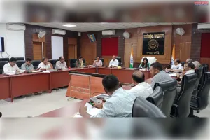 आकांक्षात्मक विकास खंड जामों, जगदीशपुर एवं बाजार शुकुल में विकास मानकों को लेकर मुख्य विकास अधिकारी ने की बैठक