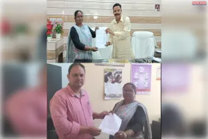 भदपुरा ब्लॉक की आशाओं ने सीएचसी प्रभारी को सौंपा ज्ञापन, भुगतान की मांग