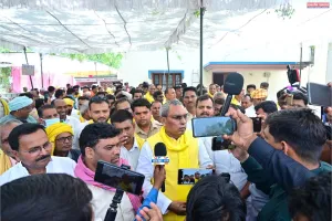 बलिया में ओम प्रकाश राजभर का बड़ा हमला: नोएडा हिंसा को बताया साजिश