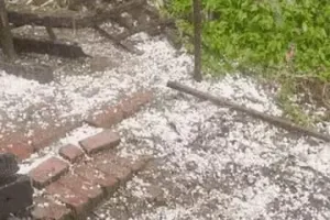 कानपुर में तेज आंधी पानी के साथ ओलावृष्टि 