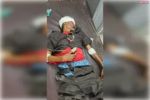 सड़क दुर्घटना में अधेड़ व्यक्ति घायल