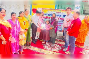 प्रावि रेहरा बाजार में वार्षिकोत्सव व निःशुल्क पाठ्यपुस्तक वितरण कार्यक्रम सम्पन्न