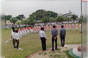 स्काउट-गाइड प्रशिक्षण शिविर:  छात्रों ने सीखी अनुशासन और सेवा का पाठ