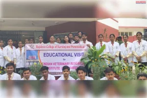 .राजश्री नर्सिंग कॉलेज के छात्र-छात्राओं ने किया आई0 वी0 आर0 आई0, बरेली का शैक्षिक भ्रमण