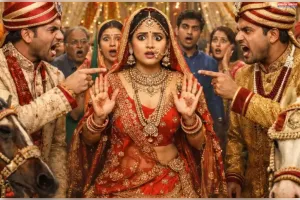 एक दुल्हन के लिए आ गए दो दूल्हे: बैंक्वेट हॉल के बाहर हो गया माहौल तनावपूर्ण