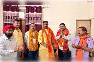 नैनी में शवदाह स्थल के सीमांकन के निर्देश, महापौर गणेश केसरवानी ने किया निरीक्षण