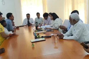 केभानपुर तहसील सभागार में जनसमस्याओं के त्वरित निस्तारण हेतु तहसील दिवस का आयोजन जिलाधिकारी पुलिस अधीक्षक के नेतृत्व में आयोजित