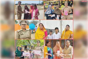 मिशन शक्ति टीमों ने सार्वजनिक स्थलों पर  महिलाओं को सरकार के विभिन्न योजनाओं के बारे में बताकर  जागरुक किया गया