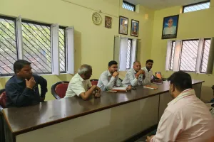 अपर जिलाधिकारी  ने किया  क्रशर ऑनर्स एसोसिएशन पदाधिकारियों के साथ बैठक