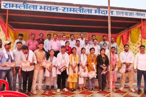 मीडिया हाउस द्वारा आयोजित  निःशुल्क के स्वास्थ्य शिविर का भव्य आयोजन