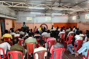 भाजपा ओबरा मण्डल की सत्यापन  बैठक संपन्न, बूथों की मजबूती पर जोर