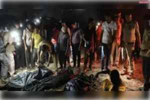 करछना के पचदेवरा के पास दर्दनाक रेल हादसा,पांच यात्रियों की मौत