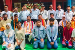 सीबीएसई बोर्ड में एसबीडी स्कूल का शानदार प्रदर्शन, टॉपर्स का हुआ भव्य स्वागत