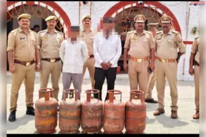 गैस एजेंसियों से सिलेंडर चोरी का खुलासा: दो शातिर गिरफ्तार