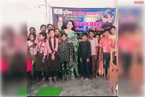 नन्हें हाथों ने उकेरा 'स्वच्छ और हरित भारत' का सपना