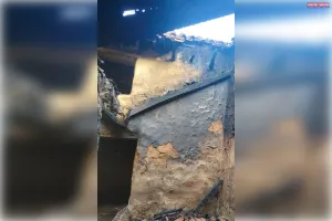 अग्निकांड में दो परिवारों की गृहस्थी हुई खाक