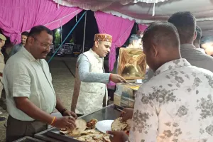 दीक्षांत परेड के बाद रिजर्व पुलिस लाइन में सांस्कृतिक संध्या व बड़ा खाना आयोजित