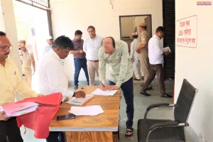 डीएम ने ईवीएम एवं वीवीपैट वेयरहाउस का किया निरीक्षण