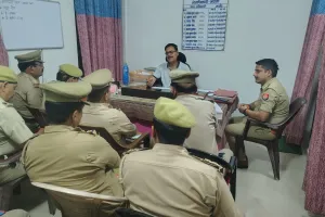 अर्दली रूम में जांच प्रगति की समीक्षा, विवेचकों को चेतावनी