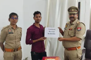चोपन पुलिस का सराहनीय कदम, साइबर ठगी  के  रुपये  पीड़ित को  कराये वापस